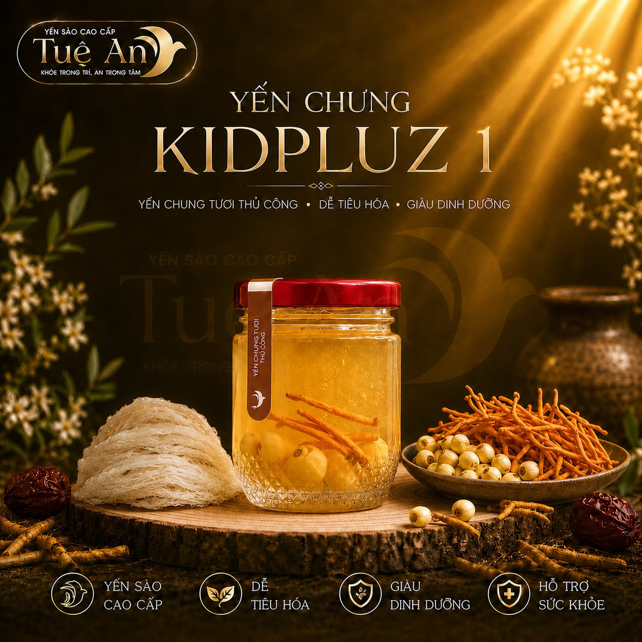 Yến chưng KidPluz 1 Tuệ An