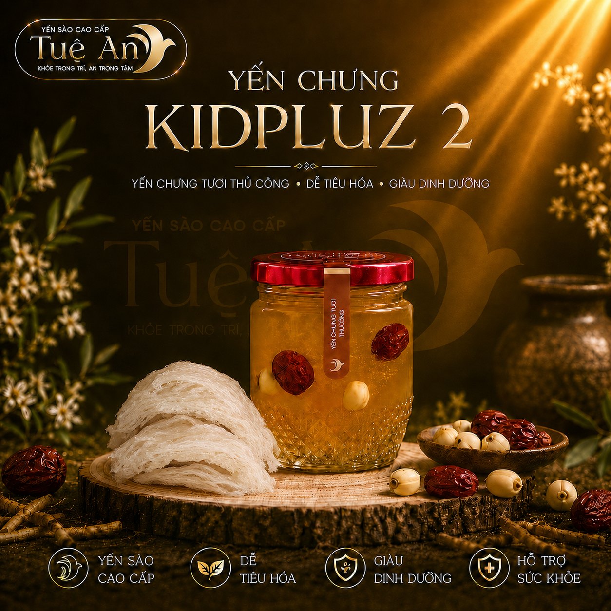 Yến chưng KidPluz 2 Tuệ An