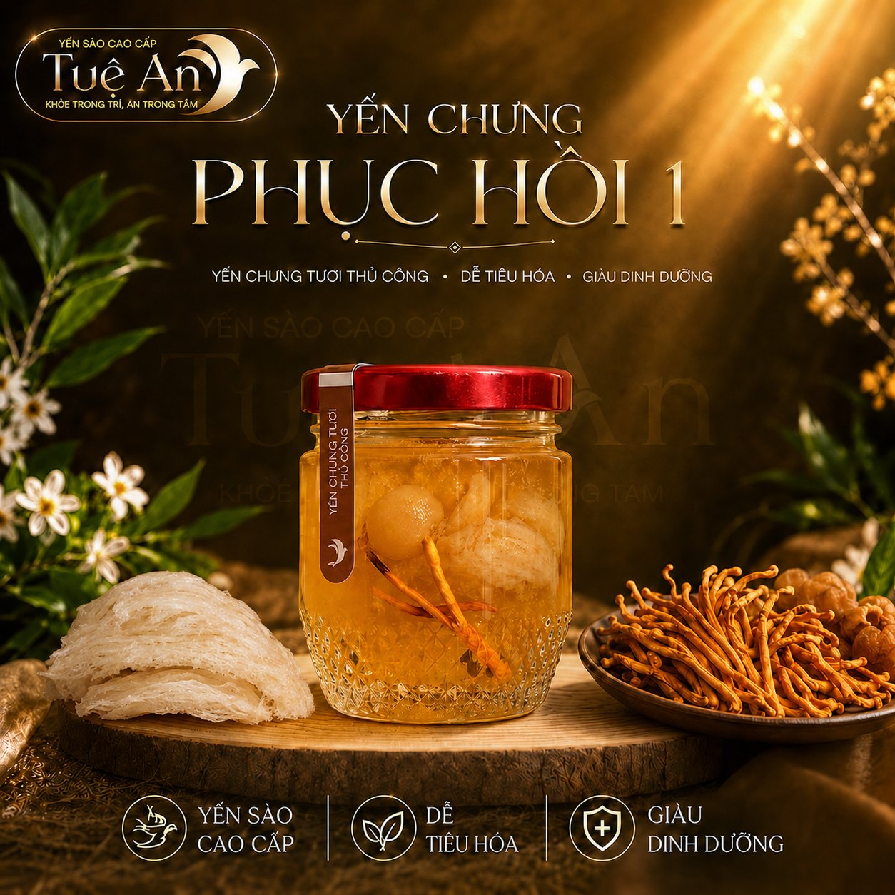 Yến chưng Phục Hồi 1 Tuệ An
