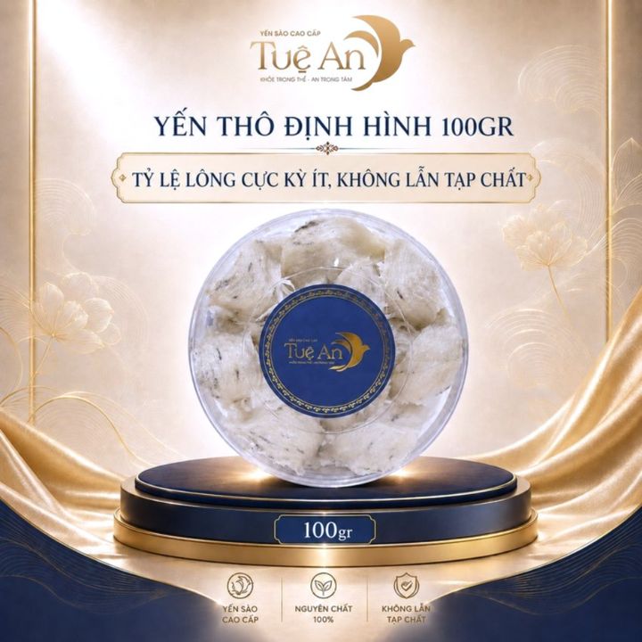 Yến thô định hình 100gr Tuệ An